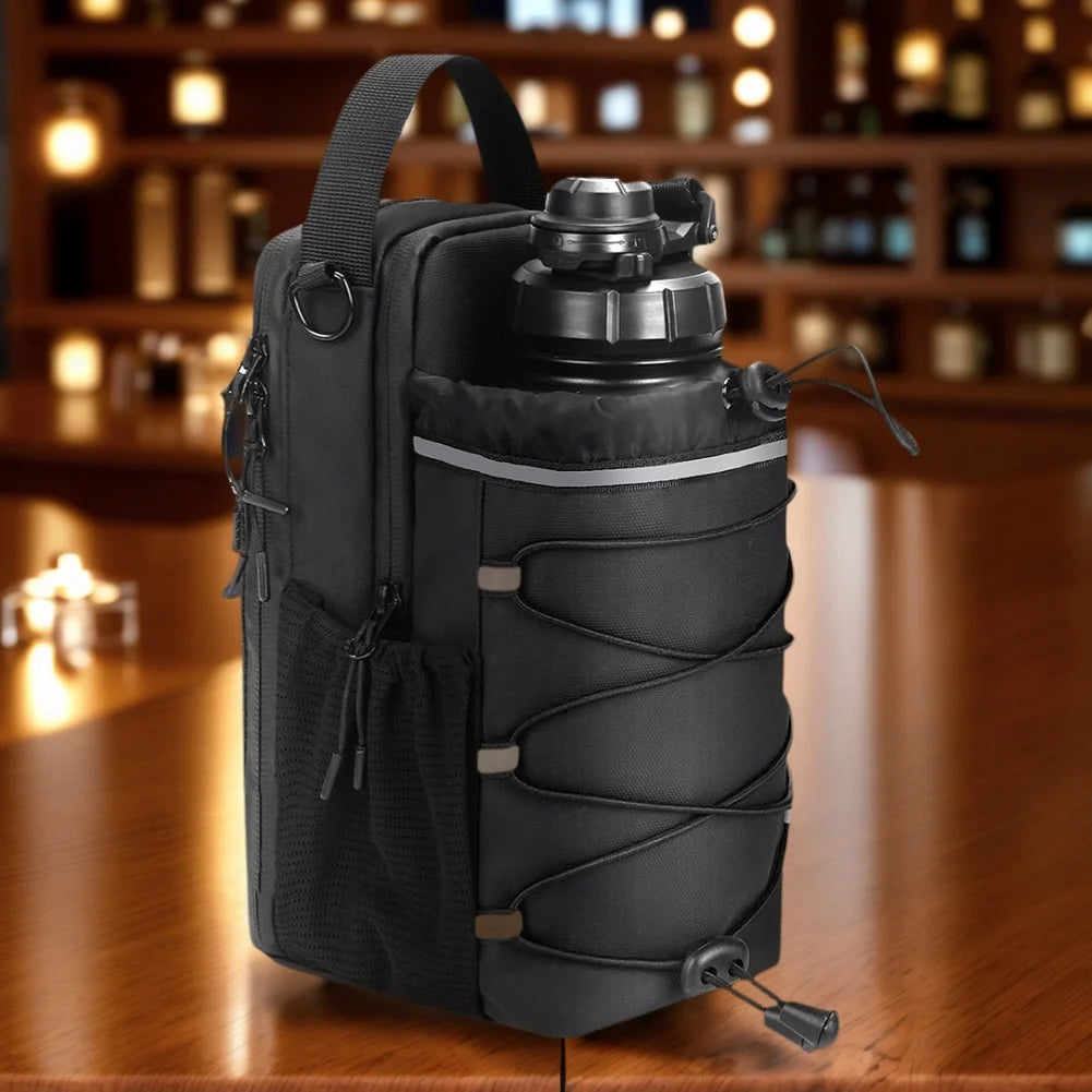 Magnetic Gym Bag - Water Bottle Holder Pouch for Men & Women - FREE SHIPPING