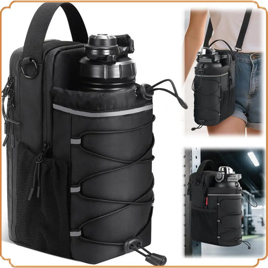 Magnetic Gym Bag - Water Bottle Holder Pouch for Men & Women - FREE SHIPPING