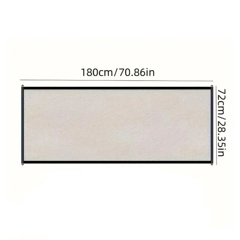 Pet Barrier Fence - Portable Breathable Mesh Gate for Dogs & Babies - FREE SHIPPING