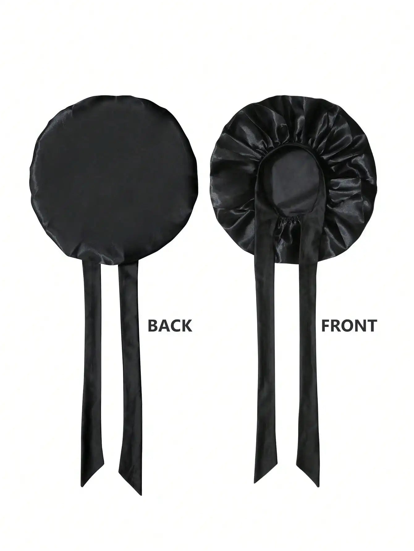 Satin Bonnet Silk Bonnet Adjustable Bonne For Sleeping Hair Bonnet With Tie Band Bonnets For Women Men