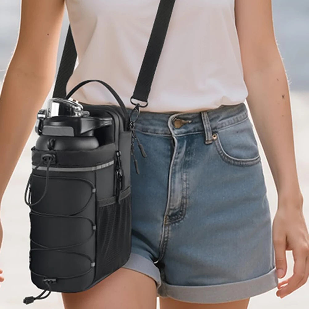 Magnetic Gym Bag - Water Bottle Holder Pouch for Men & Women - FREE SHIPPING