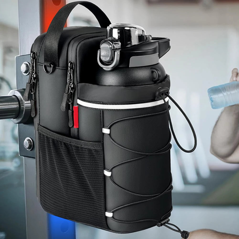 Magnetic Gym Bag - Water Bottle Holder Pouch for Men & Women - FREE SHIPPING